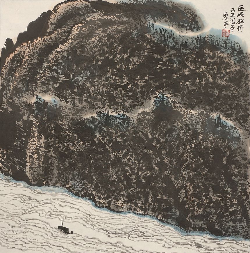 巫峡放舟