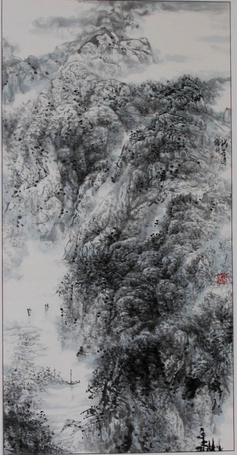 峡江放舟